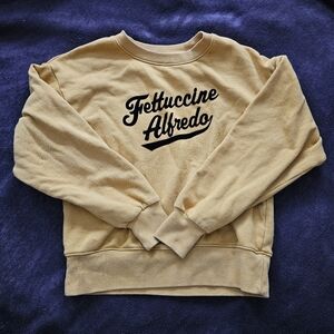 American Eagle Fettuccine Alfredo Sweatshirt XS